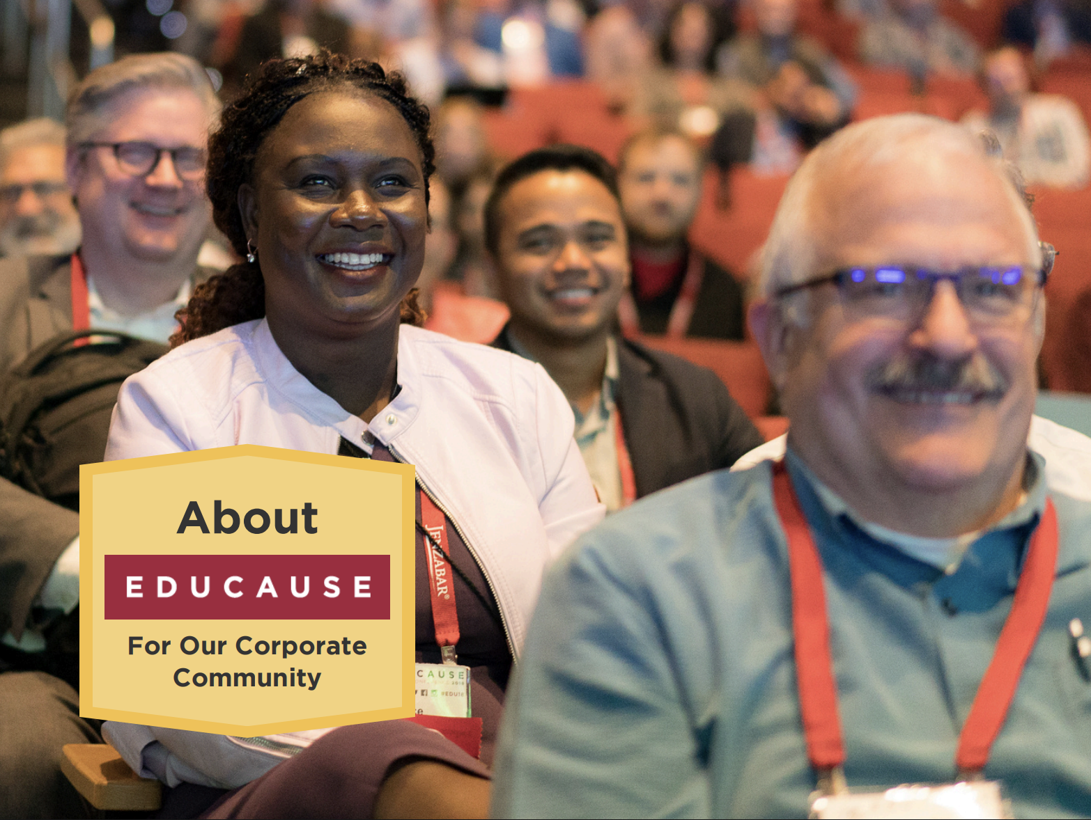 About EDUCAUSE | For Our Corporate Community | Click to open PDF
