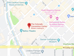 Colorado Convention Center Map