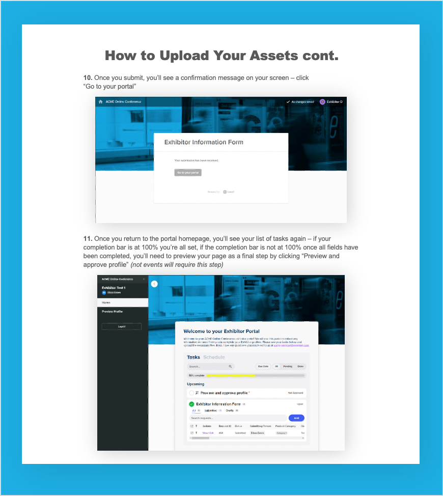 How to Upload Your Assets
