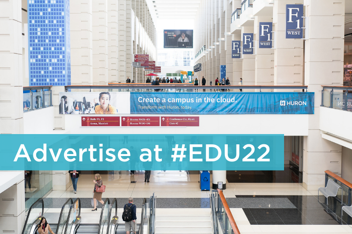 Advertise at #EDU22