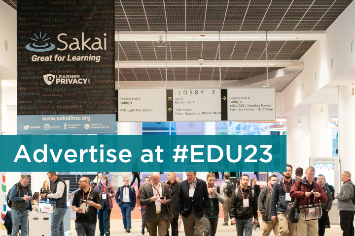 Advertise at #EDU23