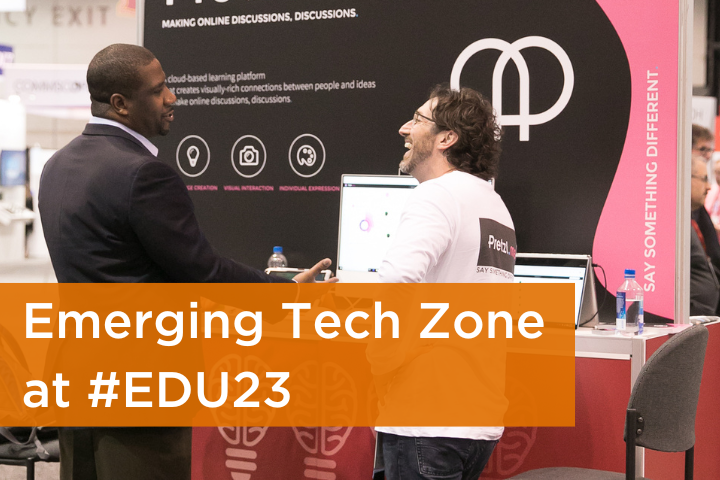 Emerging Tech Zone at #EDU23
