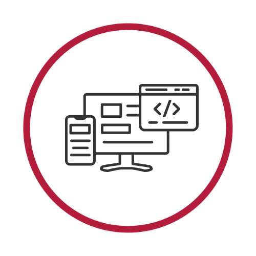 icon: monitor, tablet, and cell phone