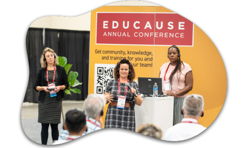 Group of attendees at the EDUCAUSE Annual Conference