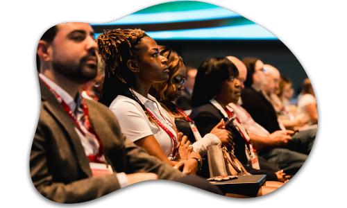 audience watching a presentation