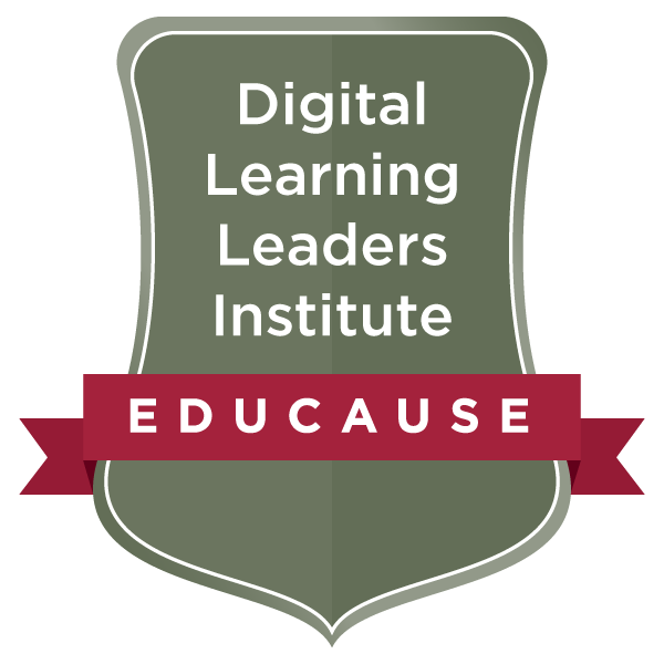 EDUCAUSE microcredential: Digital Learning Leaders Institute