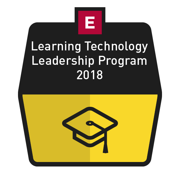 Badge: Learning Technology Leadership Program 2018