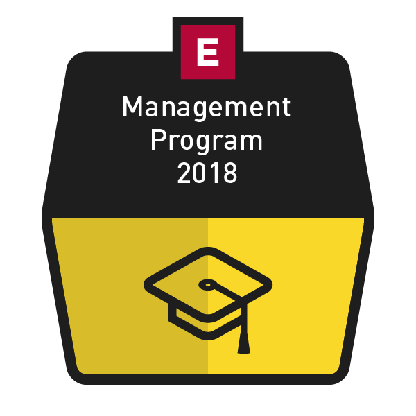 Badge: Management Program 2018