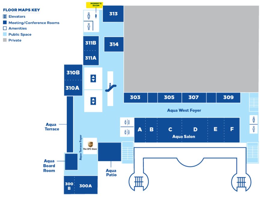 Lactation Room (Aqua Level, 3rd Floor)