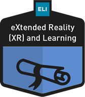  eXtended Reality (XR) and Learning badge