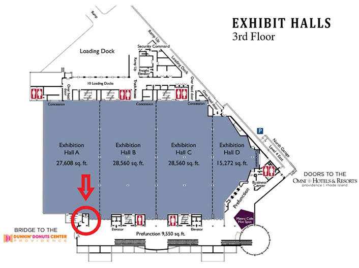 Map to Lactation Room: 3rd Floor