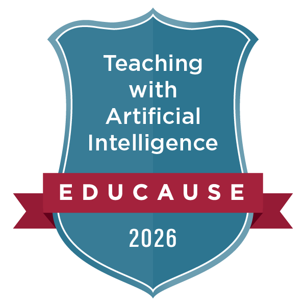 EDUCAUSE Microcredential: Teaching with Aritificial Intelligence 2025