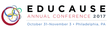 EDUCAUSE Annual Conference 2017 - Philadelphia, PA - October 31, 2017 through November 3, 2017